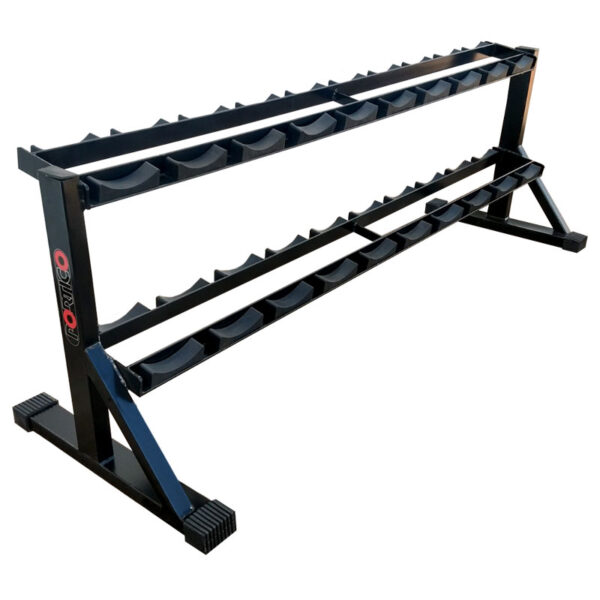GP017D - ESTANTE DUPLA P/10 PARES DE DUMBBELLS